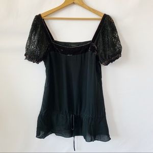 Express Blouse Black Size M